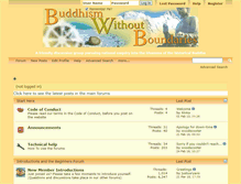 Tablet Screenshot of buddhismwithoutboundaries.com